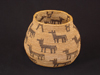 An Apache figural olla