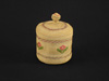 An Attu basket and cover
