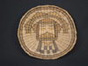 Hopi wicker Kachina tray