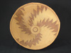 A rare, finely woven Kawaiisu polychrome flame bowl