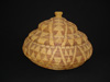 A very large Miwok Paiute basket with cover