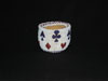 A Modoc casino beaded dice cup