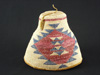 A Nez Perce hat with a red and blue design