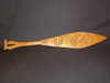 Northwest Coast carved paddle