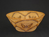 A Panamint polychrome butterfly bowl
