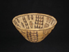 A Panamint polychrome bowl with figures