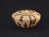 A Panamint seed jar with cover