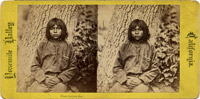 Paiute Indian Boy, Yosemite Valley