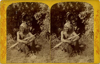 Paiute Indian, Ancient One Hunting, Nevada