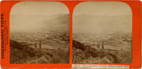View of Yreka, Siskiyou County, California, looking West