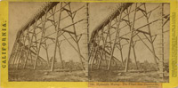 Hydraulic Mining- The Flume, Near Smartsville, Yuba County
