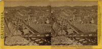 Columbia, Placer Mining, From The Top Of The Dump Box