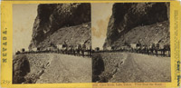 Cave Rock, w/ Freight Wagons