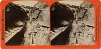 Hydraulic Mining Sluice on Bed Rock