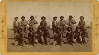 Warm Springs Indian Scouts in the field