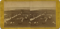 Panorama of Lavabeds from Signal Station, Tule Lake Camp