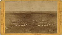 Panorama of Lavabeds from Signal Station, Tule Lake Camp