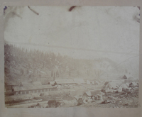 Large Important Bird's Eye View of Truckee 1870's, 13