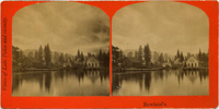 Lake Tahoe view of Rowlands Custom House Saloon