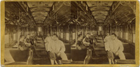 Governor Leland Stanford in C.P.R.R sleeping car