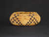A Pomo oval boat basket