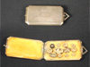 A rare silver cache holding a collection of 12 Pomo miniature jewel baskets