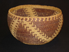 Pomo twined bowl