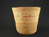 A very large Tlingit polychrome berry basket