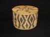 A Washo basket with cover