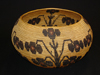 Washo Basket with flowers by Tootsie Dicksam