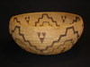 A Washo polychrome bowl