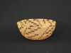 A Washoe polychrome bowl