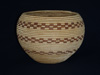 A Datsolalee basket with design in redbud