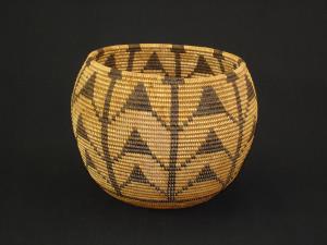 A Paiute coiled basket