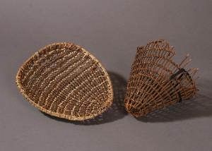 Winnowing Tray and Unfinished Burden Basket