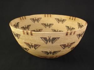Kawaiisu butterfly bowl by Rosenita Marcus Hicks