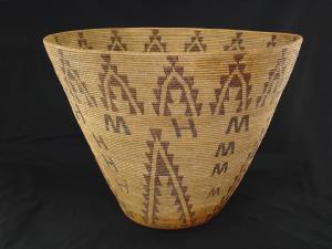 A very large Maidu feasting bowl