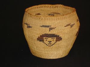 A rare Modoc basket   by Kitty Pete