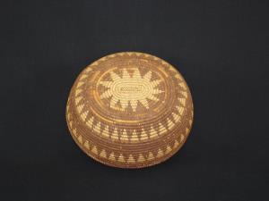 A Panamint gift basket by Mary Wrinkle.