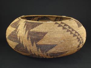 A very large and rare Pomo treasure basket