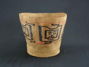 A Tlingit basket from the upper Pacific Northwest subarea
