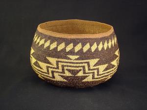 An early and large Karok Northern California negative basket