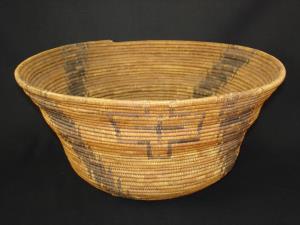 A Very Early and tightly woven Pomo basket