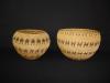 Two Washoe degikup baskets by Datso La Lee
