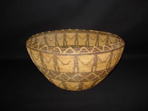 A Yokuts polychrome Friendship Basket