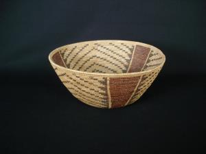 A Nice Yokuts cabinet-size bowl basket