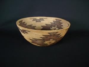 A Yokuts Creation basket by Minnie (Waysheenlet) Wilcox